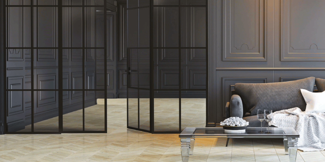 Alma, puertas de interior de estilo industrial by Grupo Marver